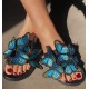 Élan Allure Butterflies Slippers