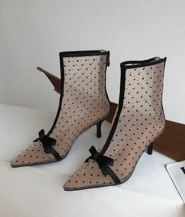 Mystère Mesh Boots