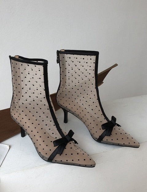 Mystère Mesh Boots
