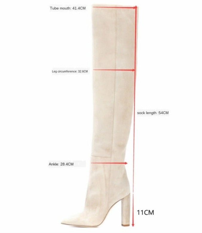 Acqua Over The Knee Boots