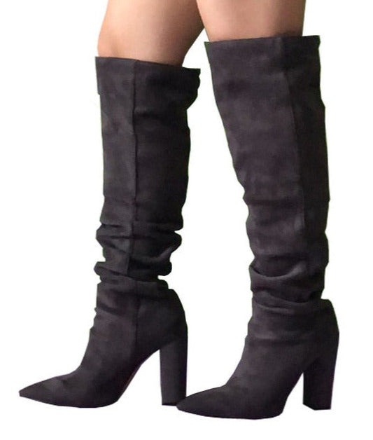 Acqua Over The Knee Boots