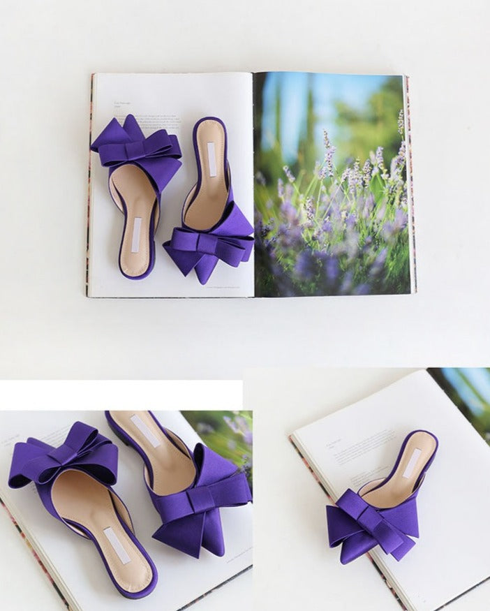Nova Rise Bow Slippers