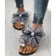 Bold Bowtie Slippers