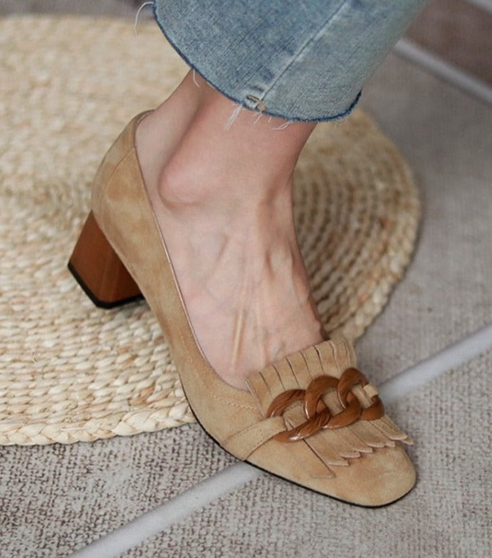Aria Suede Pumps