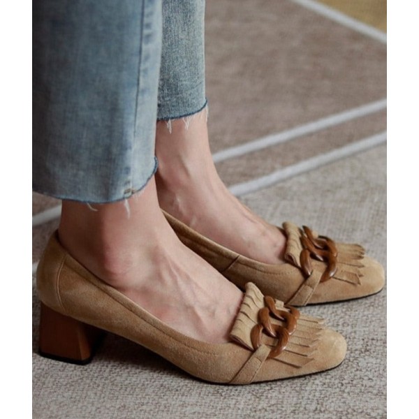 Aria Suede Pumps
