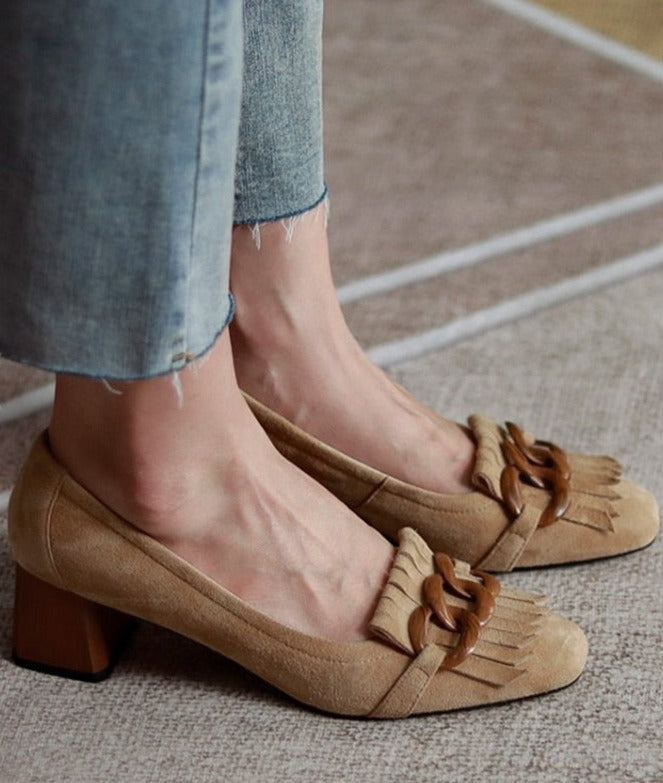 Aria Suede Pumps