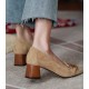 Aria Suede Pumps