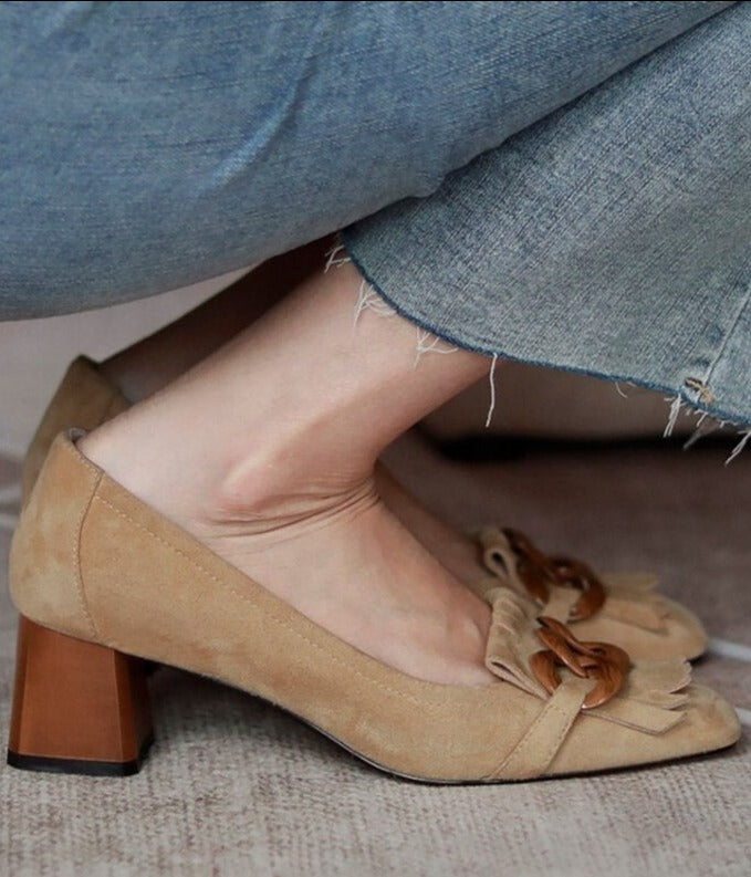 Aria Suede Pumps