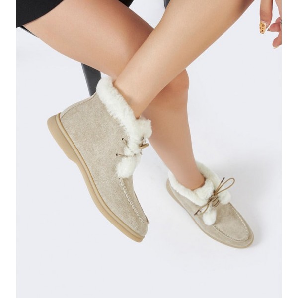 Peak Soul Natural Fur Boots