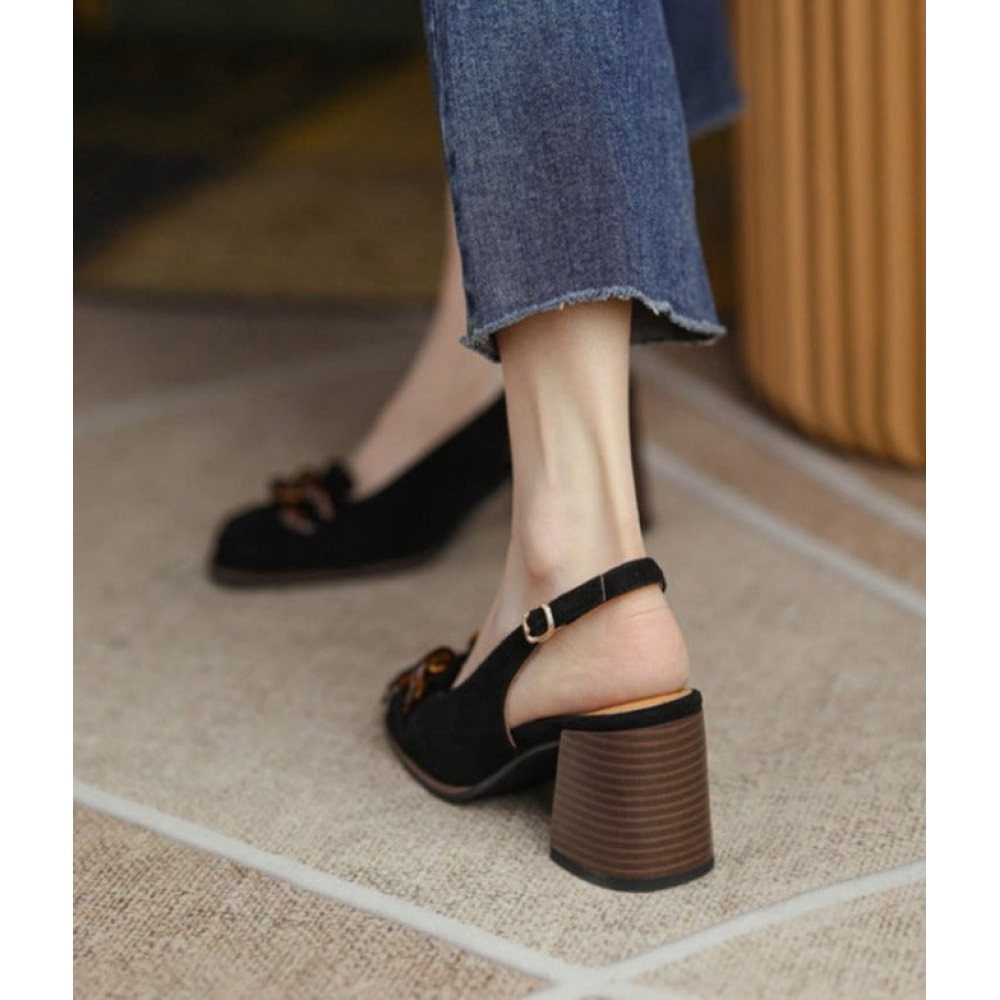 Brisa Suede Heels