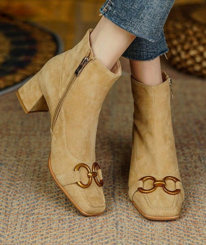 Sueño Leather Ankle Boots