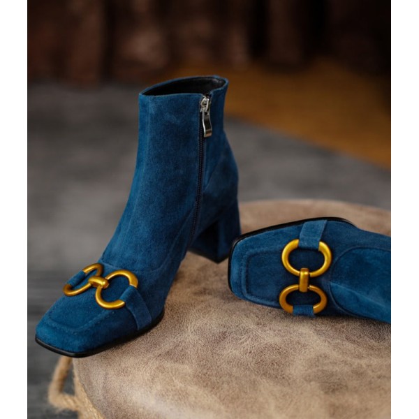 Sueño Leather Ankle Boots