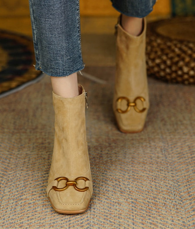 Sueño Leather Ankle Boots