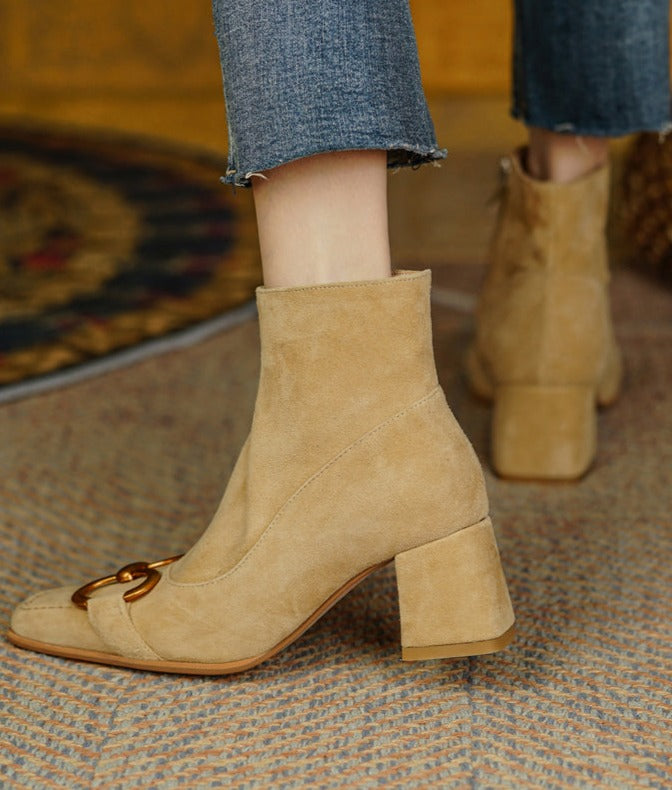Sueño Leather Ankle Boots