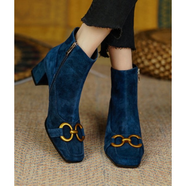 Sueño Leather Ankle Boots