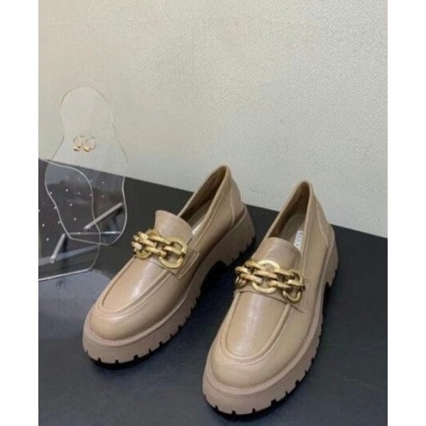 Spark Metal Chain Loafers