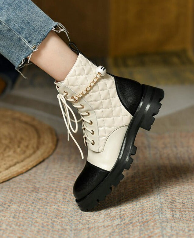 Belle Elegant Leather Boots