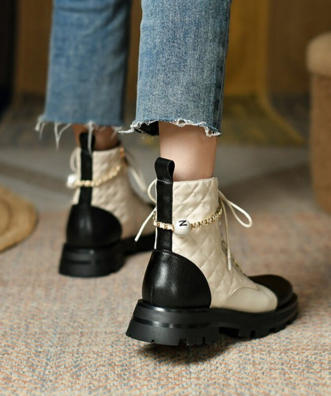 Belle Elegant Leather Boots