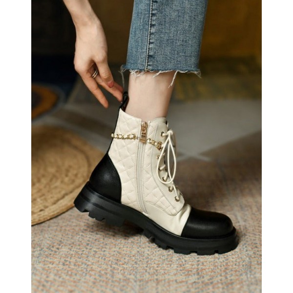 Belle Elegant Leather Boots
